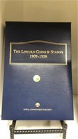 BINDER "THE LINCOLN COINS & STAMPS - 1909-1958"