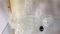 8 PC - CRYSTAL / GLASS