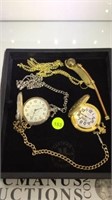 3 PC - POCKET WATCHES & WHISTLE