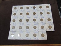 29 Buffalo Head Nickels