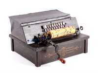 Antique German Hand Cranked Pump Organ