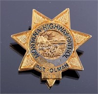 Montana Highway Patrol Trooper Badge