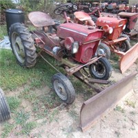 Early Economy Farm Tractor w/blade SN#17420
