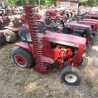 Wheel Horse Garden Tractor w/Sickle Bar Mower