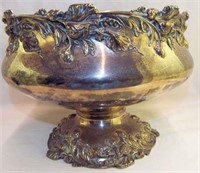 Sterling Silver 7 Quart Punch Bowl