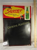 SQUIRT Drink Sign