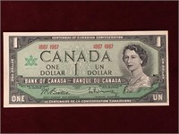 1967 Canada Centennial $1 Bank Note