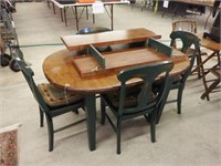 Lot #11 Contemporary country style dining table