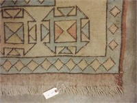 Lot #80 Wool Pile Tabriz 5ft x 8ft area rug