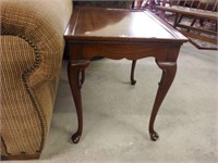 Lot #71 Pair of Genuine Mahogany end tables