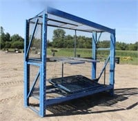 Caged Pallet Racking, Approx 113"x37"x94"