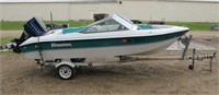 1991 Forester 15FT Boat with 70HP Motor