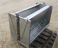 Stainless Steel 10 Hole Pig Feeder, 50"x30"x24"