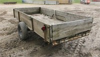 5FTx11FT Trailer w/Spare Tire, 8-14.5 Tires, 2"