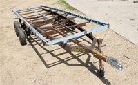 Homemade Trailer, Approx 14FTx4FT, Tandem Axle