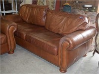 Thomasville Genuine Leather Couch