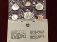 1969 Canada Mint Coin Set