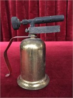Vintage Brass Mini Gasoline Torch