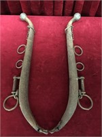 Antique Metal Horse Harness Hanes