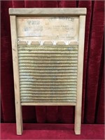 Antique "The Brass King" Washboard No801