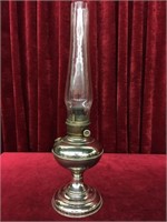 Vintage Plume & Atwood Oil Lamp w/ Aladdin Chimney