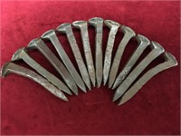 12 Vintage / Antique Railroad Spikes