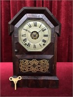 Seth Thomas Octagon Top Mantle Clock