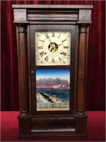 Antique Seth Thomas Column Clock c.late1800s