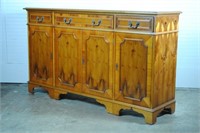 Yew Wood Buffet or Credenza