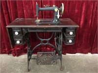 Antique Williams Treadle Sewing Machine