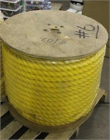 1-1/2"x600FT Roll of Twisted Polypropylene Rope