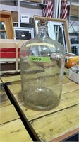 4 OR 5 GALLON GLASS CARBOY WITH CORK