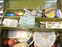 Tackle Box with Fishing Equipment