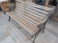 park bench (missing 1 slat board)