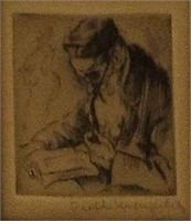 Joseph Margulies Pencil Signed Engraving
