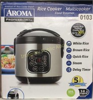 Aroma Rice Cooker MultiCooker $50 Retail
