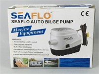 Seaflo Auto Bilge Pump, 12v, 750 gpm, NIB