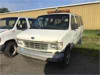 1993 Ford Club Wagon Passenger Van