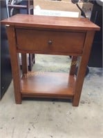 Side Table w/ Drawer *See Pics