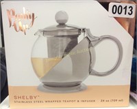 Pinky Up Shelby  Teapot & Infuser