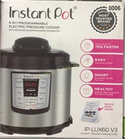 Instant Pot 6 Qt $99 Retail
