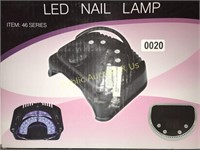 LED NAIL LAMP $85 RETAIL 46 SERIES