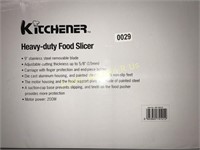 KITCHENER $99 RETAIL HEAVY DUTY FOOD SLICER