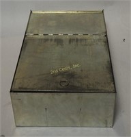 Antique Tin Hoosier Cabinet Flour Bread Bin