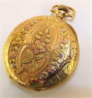 14k Gold Elgin 21 Jewels Pocket Watch