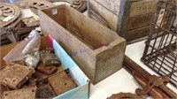 Western wooden crate