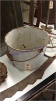 enamel bucket