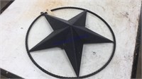 Decorative metal star