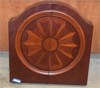 Dart Board in Wooden Cabinet