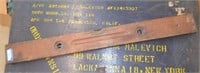 Antique 30" Wooden Level - Patented 1892